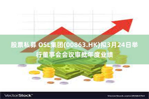 股票私募 OSL集团(00863.HK)拟3月24日举行董事会会议审批年度业绩